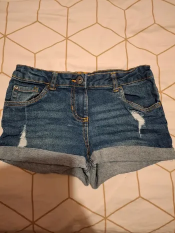 Short en jean 8/9 ans