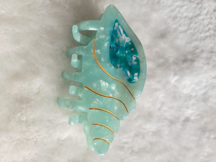Pince a cheveux coquillages - photo numéro 4