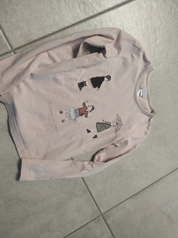 Tee shirt manches longues Cyrillus 8 ans