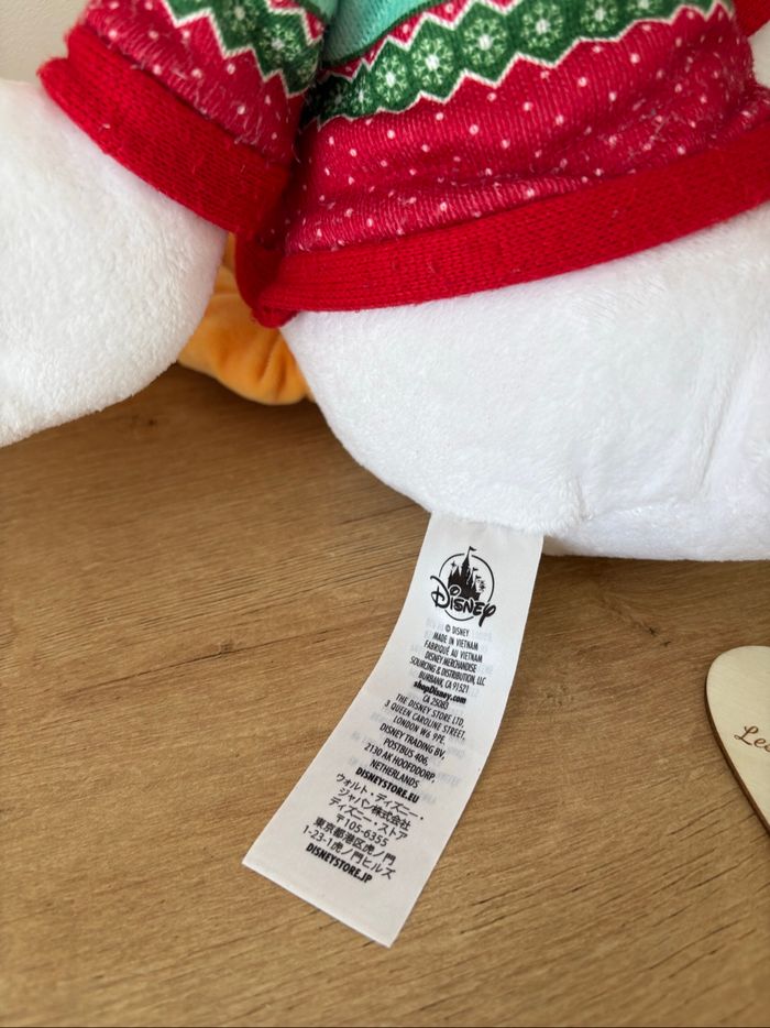 Peluche Donald Duck édition limitée Noël Christmas - photo numéro 9