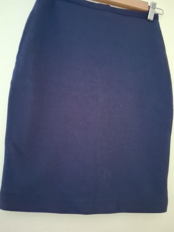 Jupe courte droite bleu marine " t- 36"