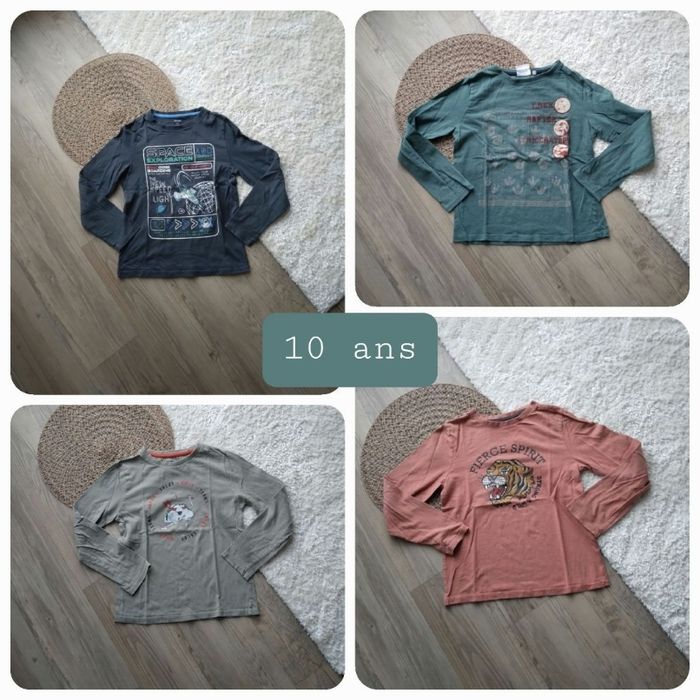🍁-50% sur les lots🍁🌸Lot de 4 vêtements 10ans a 3.5€🌸
