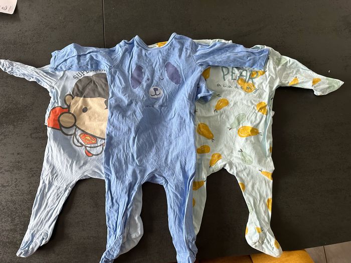 Lot de 3 pyjamas 9 mois