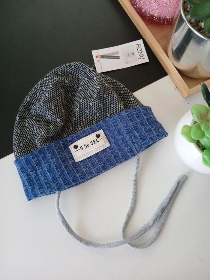 Bonnet hivers bébé Andy Taille 46 Neuf🌿🌈 - photo numéro 5