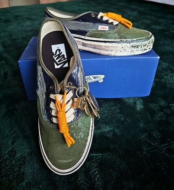 Vans Premium Authentic La Habana Vert-Bleu 39