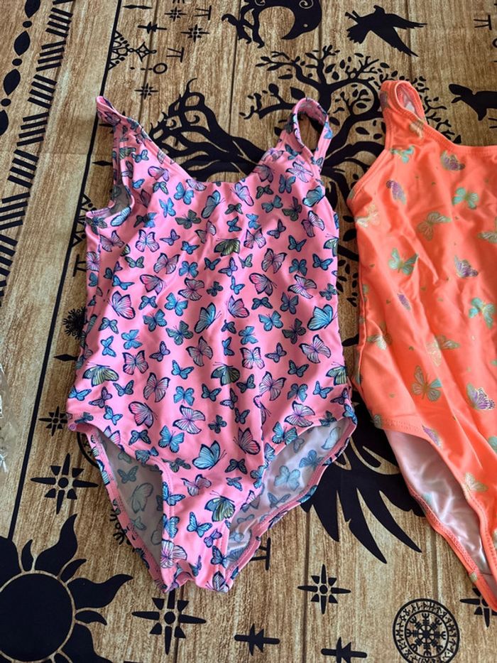 Lot maillot fille papillons - photo numéro 3