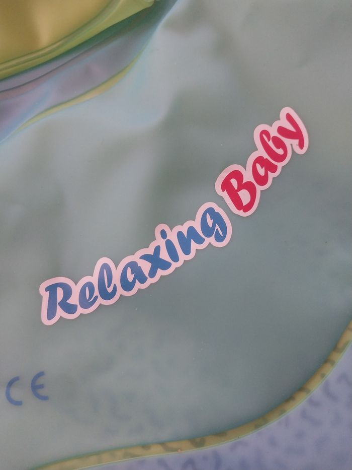 Bouée flotteur bébé Relaxing Baby avec siège sécurisé piscine plage - photo numéro 3
