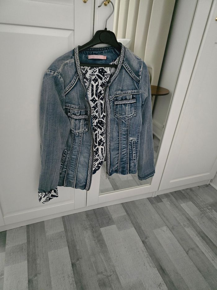 Veste en jean pour femme - photo numéro 4