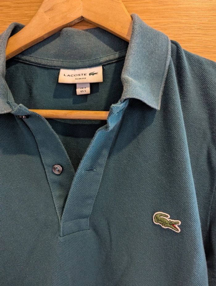 Polo Lacoste vert - photo numéro 2