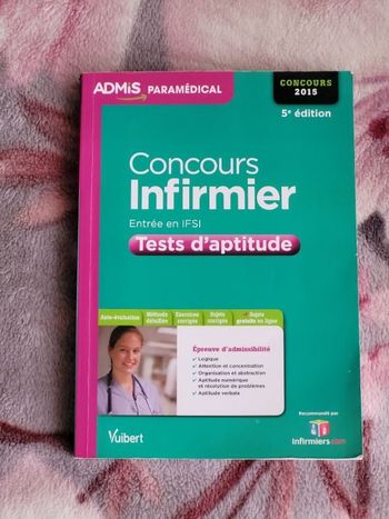 Concours Infirmier Entrée en IFSI - Tests d'aptitude - Concours 2015 Par Olivier Sorel