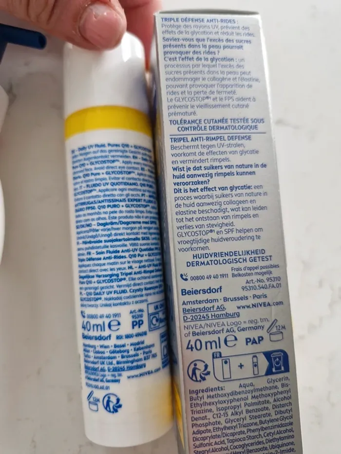 Lot Nivea 3 produits soin visage et corps - photo numéro 6