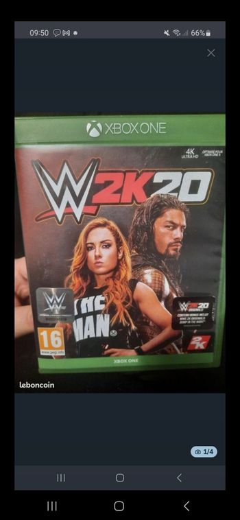 Jeux de catch neuf w2k20