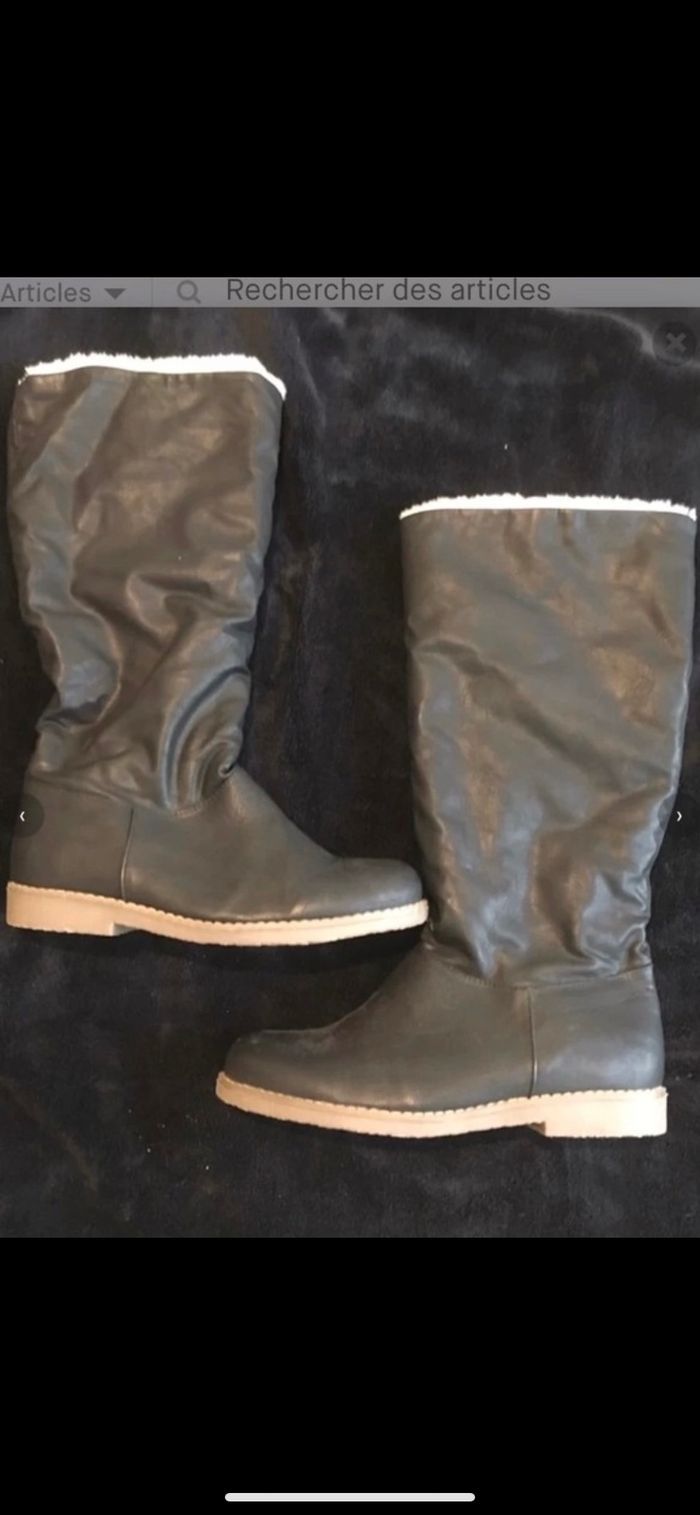 Bottes noire taille 40 - photo numéro 2