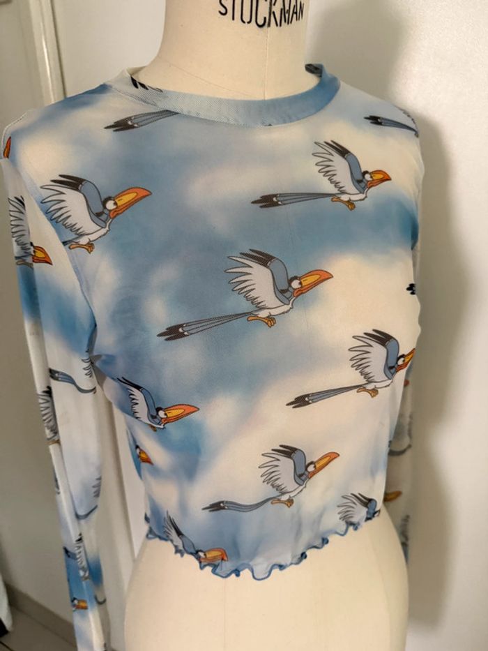 Top mesh Disney Zazou The Lion King x Asos Design - photo numéro 7
