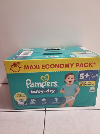 Couche taille 5+ lot de 88couches