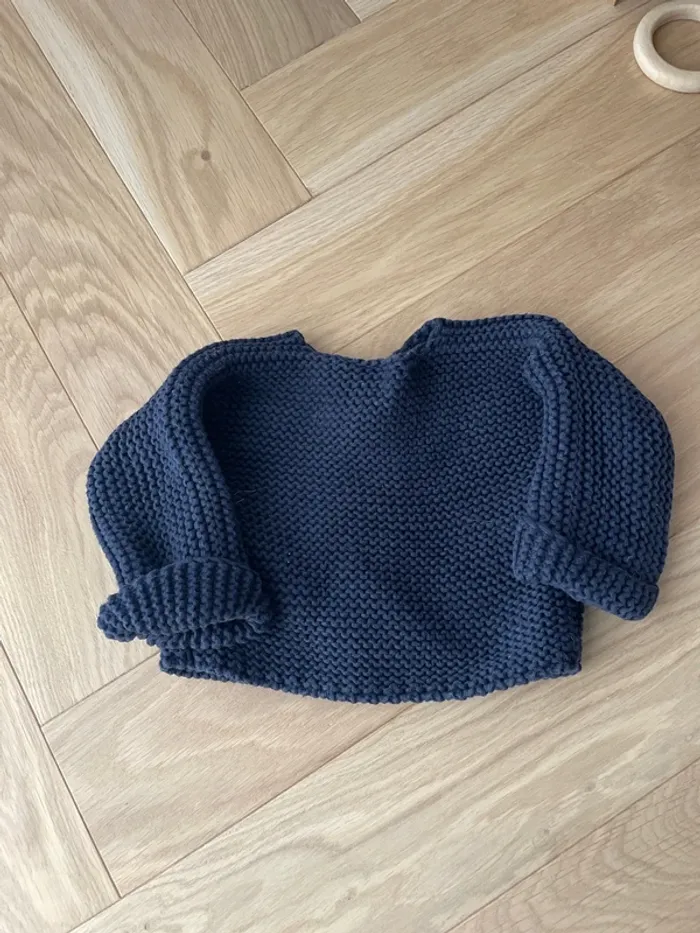 Gilet petit bateau 1 mois - photo numéro 2