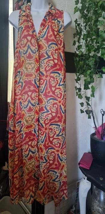 Robe longue .taille ample