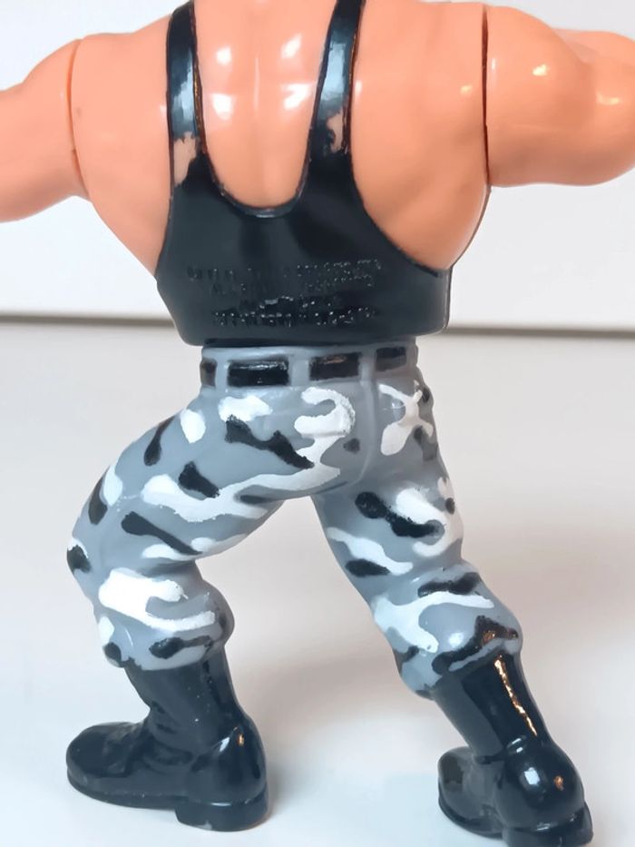 Figurine de catch WWF vintage 1991 the Bushwackers hasbro titan taille 12cm - photo numéro 7