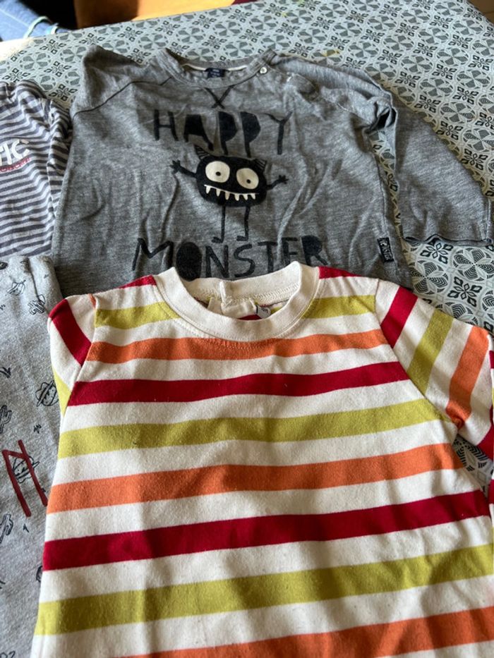 Lot de 4 tshirts manches longues - photo numéro 3