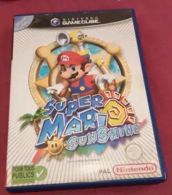 Jeu super mario sunshine nintendo GameCube
