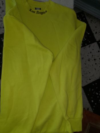 Pillé oversize jaune