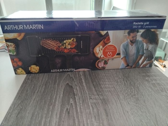 Machine à raclette Arthur martin neuf