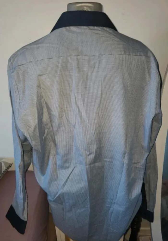 👔 Chemise Giorgio Morello bleu – Taille 45/46 – Très bon état - photo numéro 4