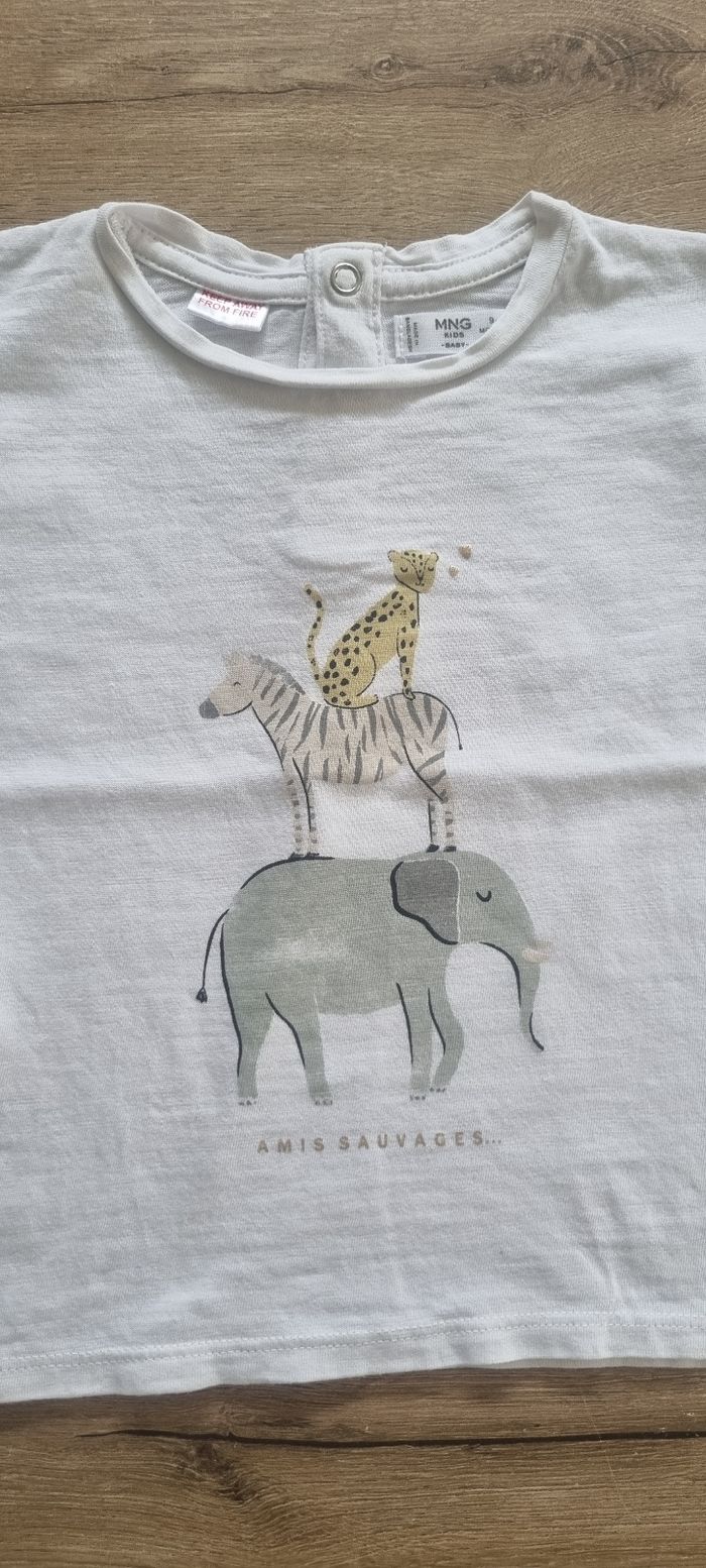 T-shirt MC 9-12 mois - photo numéro 2