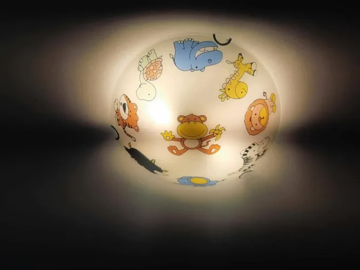 Plafonnier animaux pour chambre d'enfant - photo numéro 3