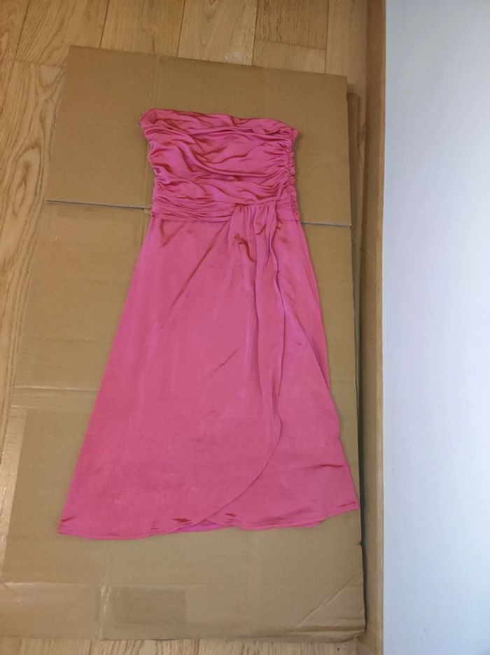 robe pimkie bustier rose cocktail