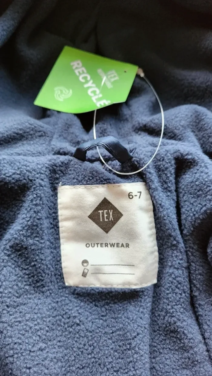 Manteau fille neuf Marque Tex taille 6/7 ans - photo numéro 6