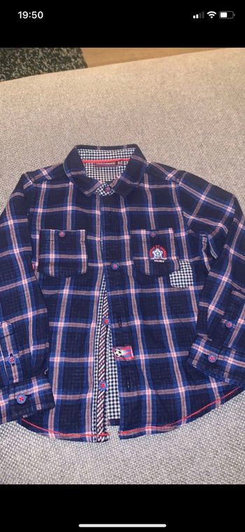 Chemise sergent major 2 ans