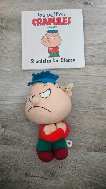 Livre Stanislas la classe les petites crapules +peluches