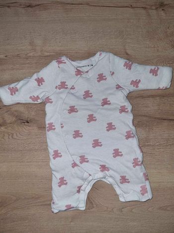 Pyjama chaud sans pied