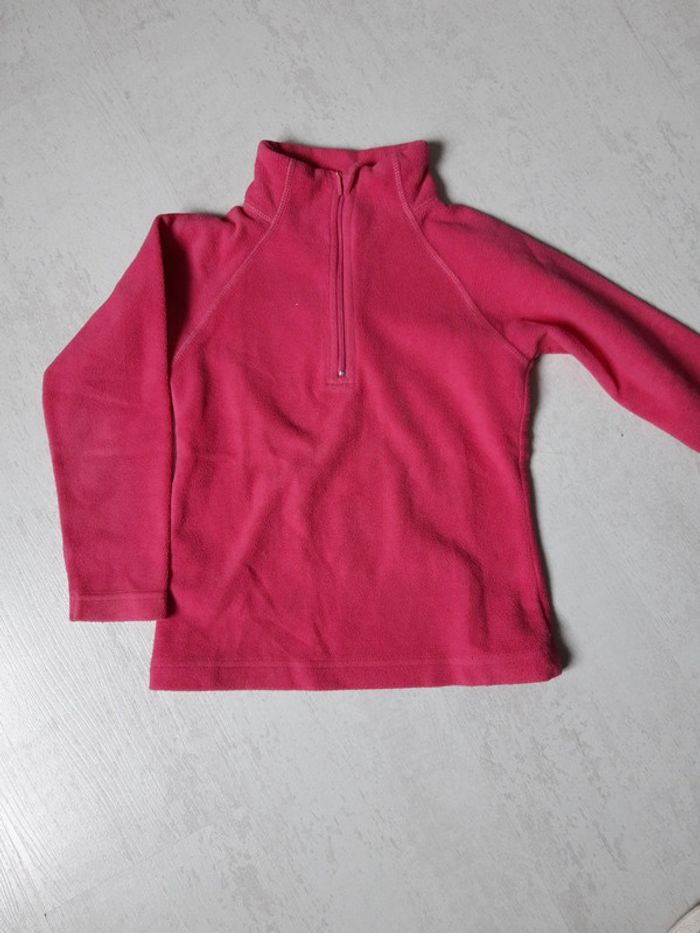 Polaire rose 5 ans