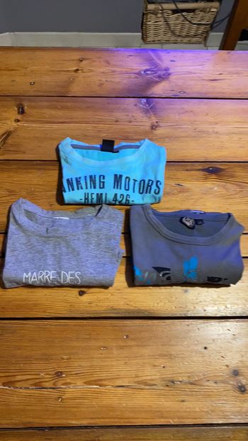 Lot de tee-shirts