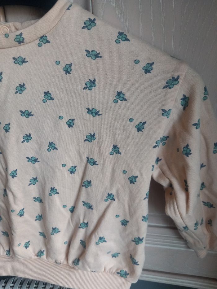 Pull rose et bleu 36 mois Kiabi - photo numéro 3