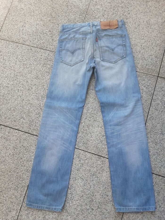 Pantalon jean vintage marque Levi s strauss 501 taille w 30 l 32 fermeture boutons - photo numéro 5