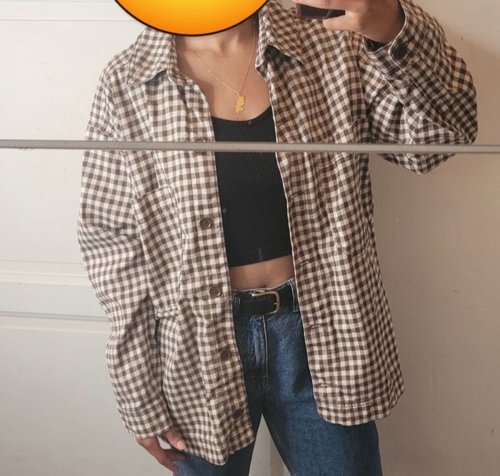 Jolie veste à carreaux