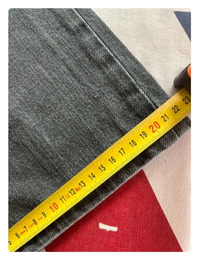 Jeans Lee gris taille 44 coupe droite patte large - photo numéro 18