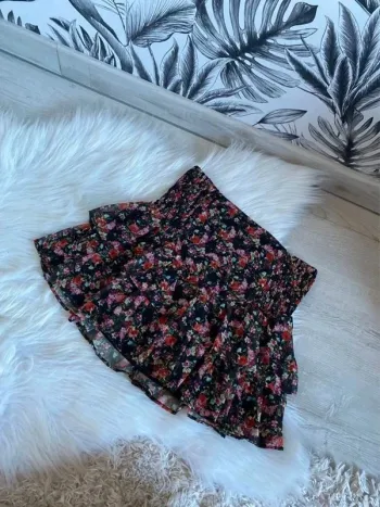 Jupe a fleurs