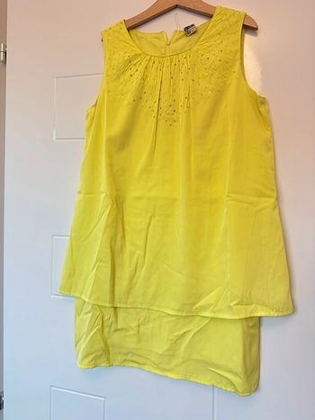 Robe Tape à l’œil jaune en 12ans