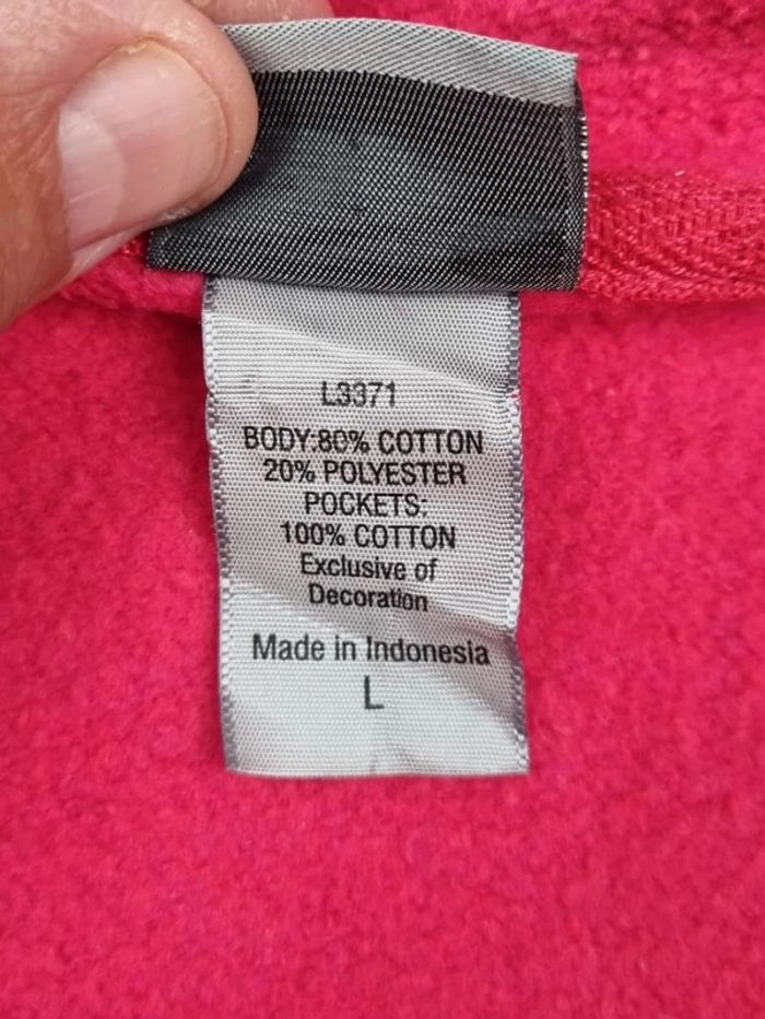 Gilet capuche zippé Champion fuschia, L/40 Femmes - photo numéro 6