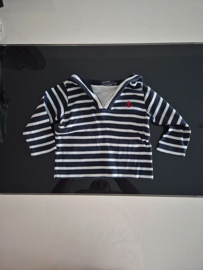Pull marinière 18 mois