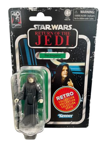 Figurine Star Wars Return Of The Jedi The Emperor Retro Collection Kenner Hasbro neuf