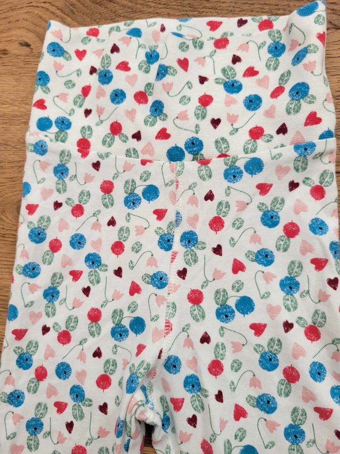 Legging fleurs - 62 cm - photo numéro 3