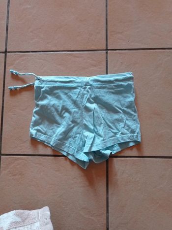 Short bleu clair