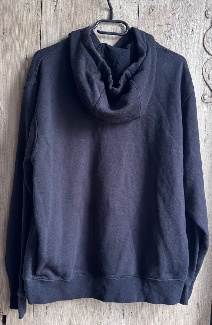 Sweat à capuche - Nike Noir - Logo Brodé Blanc - Taille L - photo numéro 5