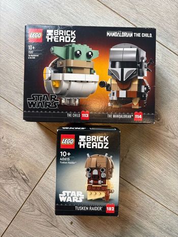 Lego neuf scellés star wars big heads