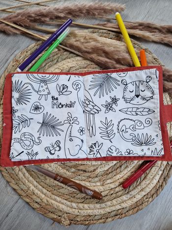 Livre coloriage Lavable